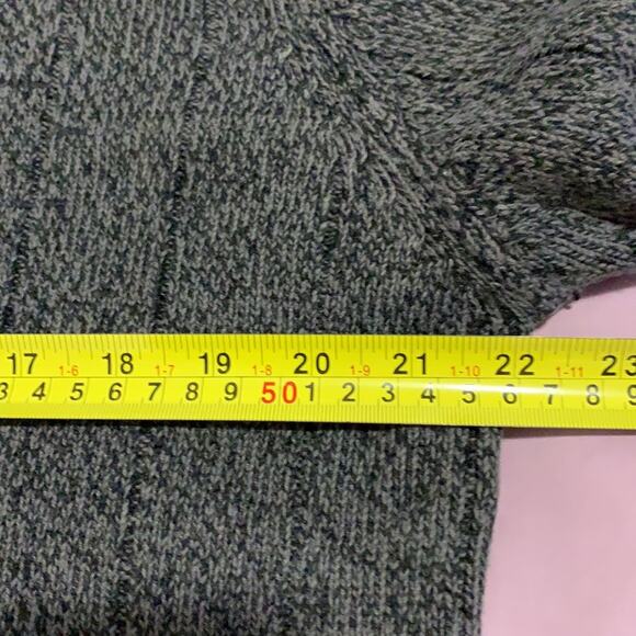 OSCAR DE LA RENTA Large Mock Neck MENS GRANDPA Sweater Size L - Picture 8 of 9